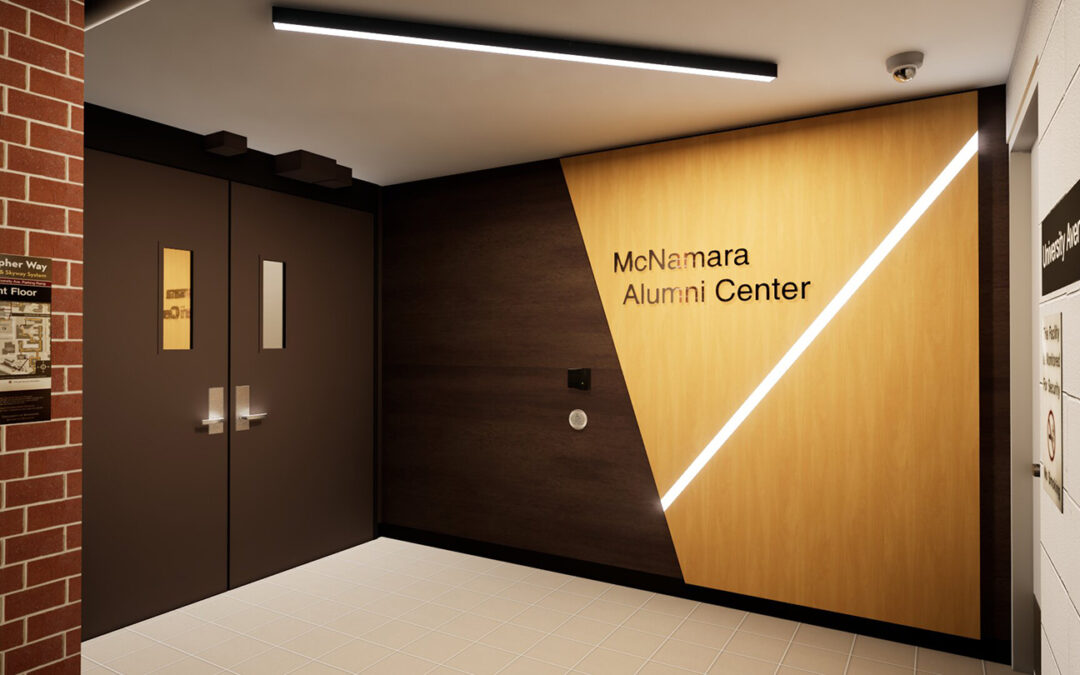 McNamara Alumni Center – Parking Lobby