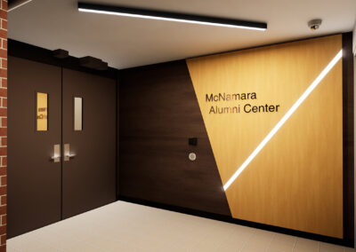 McNamara Alumni Center – Parking Lobby